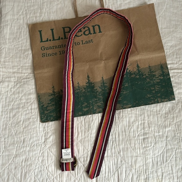 LL Bean Needlepoint Belt - Picture 5 of 7